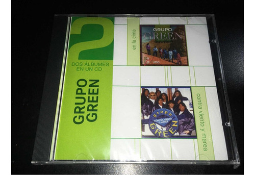 Grupo Green En La Cima Y Contra Viento Y Marea 2 En 1 Cd 