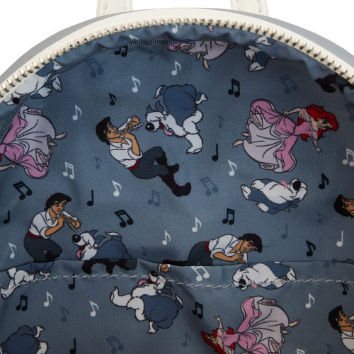 Loungefly The Little Mermaid Max - Mini Mochila Para Cosplay, Multi, Mini Backpack, Bolso De Hombro De Doble Correa