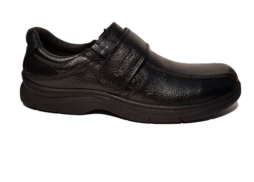 Zapatos Hombre Hopper 1011 Cuero Abrojo Velcro