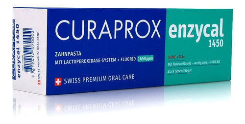 Imagen 2 de 3 de Pasta De Dientes Curaprox Enzycal 1450