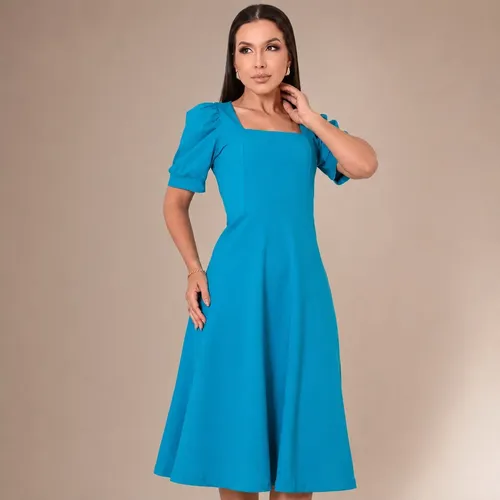 Vestido Feminino Rodado Moda Evangêlica Ccb Casual Conforto  - R$ 56,9
