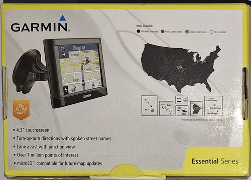 Gps Garmin Nuvi 42 Lm Mapa Usa 2025 Argentina Envio Gratis Negro Argentina/brasil/chile/uruguay/peru/estados Unidos/mexico/canada (Usado)