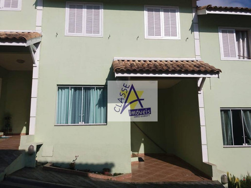 Imagem 2 de 22 de Lindo Sobrado Condominio Fechado - Ca0156
