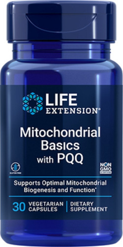 Conceptos básicos sobre las mitocondrias con Pqq, 30 cápsulas, Life Extension, sabor sin sabor