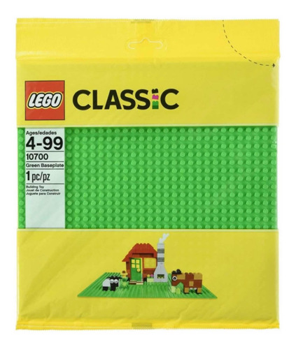 Lego Base Modelo 10700 Color Verde