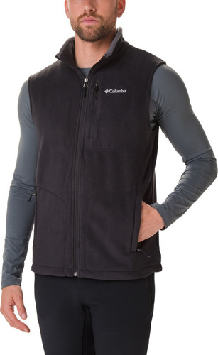 Imagen 5 de 8 de Chaleco Columbia Polar Fast Trek Vest Clasico