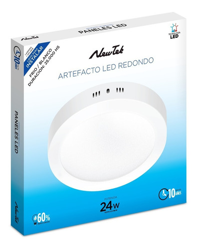 Lámpara plafón redondo led de pared Newtek 2359 220V