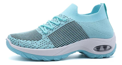 Tenis Para Mujer Cómodos Y Flexibles Transpirables Moda M001