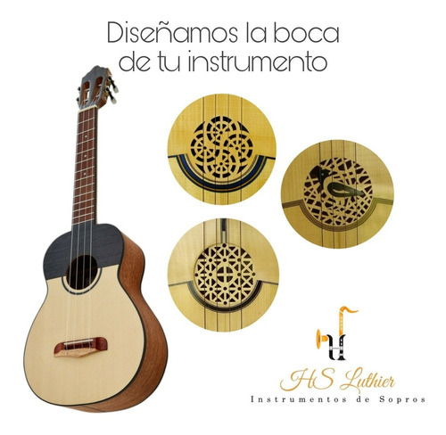 Fabrica Cuatro Llanero 15,17,19 Trastes+estuche Gratis