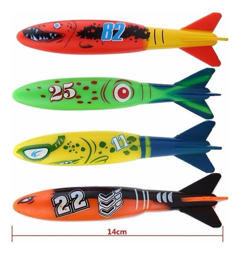 ª Brinquedo De Piscina Que Joga Torpedo, Tubarão, Torpedo,
