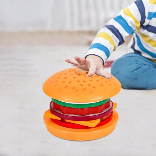 Juguetes De Simulación Para Apilar Hamburguesas