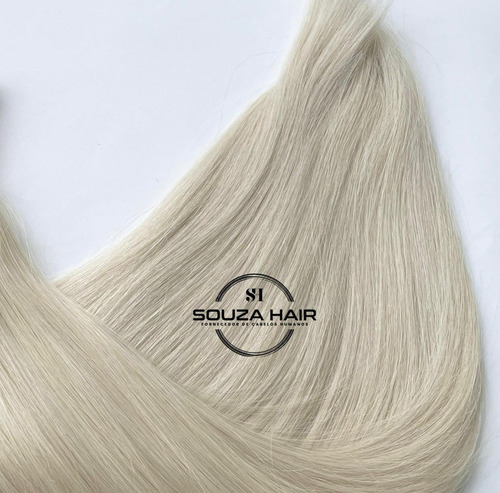 Cabelo Humano Vietnamita Loiro 75 Cm - 100 Gramas Loiro Clarissimo