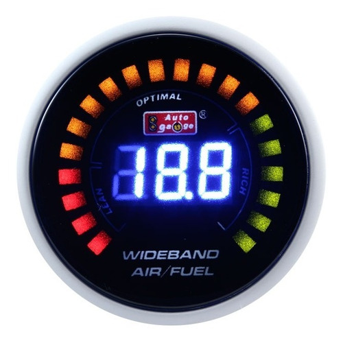 Reloj Wideband Medidor De Mezcla Autogauge -  Biocartuning
