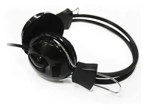 Audífonos Para Pc - Diadema Resistente! Color Negro