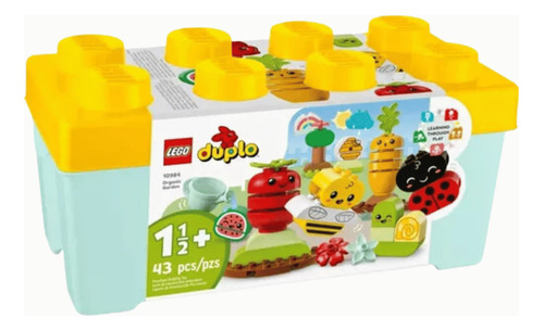 Bloco De Montar Lego Duplo Horta Orgânica 43 Peças 10984