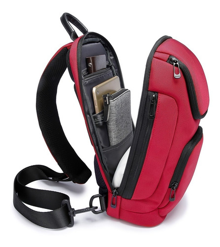 Imagen 3 de 10 de Bandolera Marca Bange Waterproof Juvenil