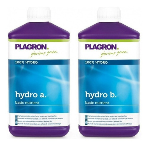 Hydro A+b 1 Lts Plagron Cultivos Hidropónicos Y Aeropónicos