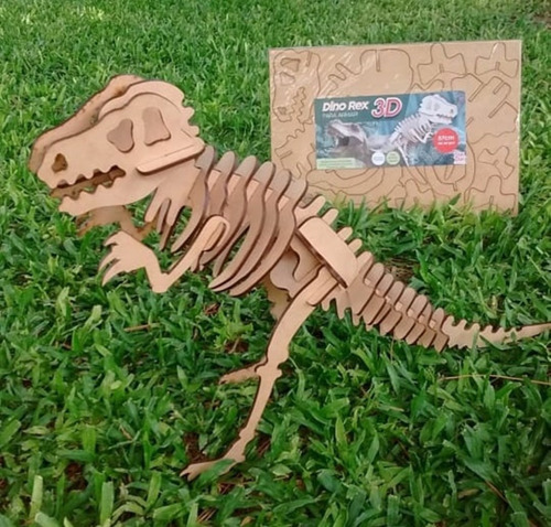 Rompecabezas Maqueta Dinosaurio Tiranosaurio Rex 57cm Tk | MercadoLibre