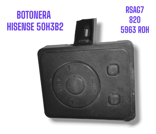 Botonera Rsag7 820 5963/roh, Hisense 50h3b2