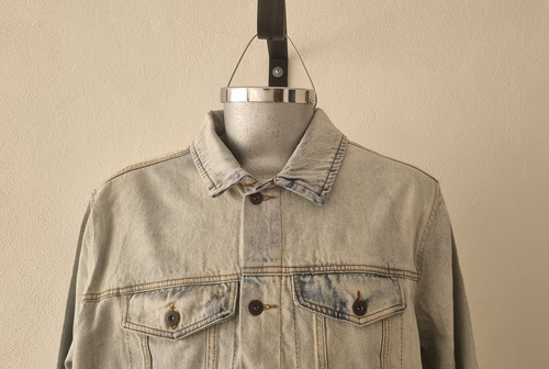 Chamarra Mezclilla Chaqueta Trucker Hombre Talla Extra Xxl