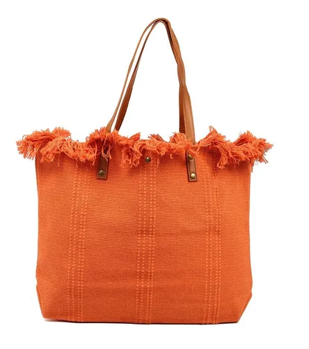 Bolso Cartera Canasto Grande Playero Playa Mujer Verano