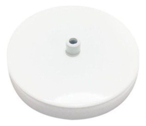 Kit/1000 Canopla Pendente Cilíndrica Md-1004 11x1,2mm Branca Cor Branco