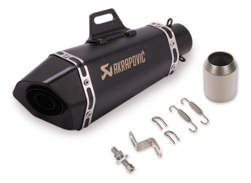 Akrapovic Escape Moto Type C Para Yamaha Kawasaki Conversión