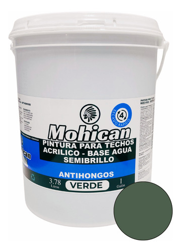 Pintura Para Techos Antihongos Mohican 1 Galon