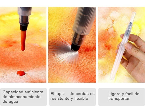 Acuarelas Profesionales 36 Colores Con Estuche