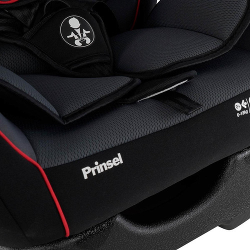Imagen 11 de 11 de Autoasiento para carro Prinsel Touring negro