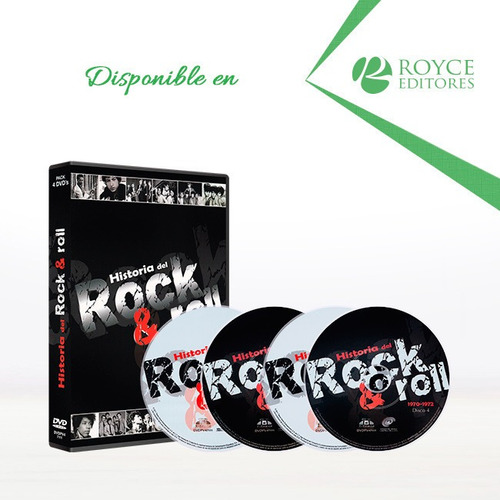 Historia Del Rock & Roll En 4 Dvds