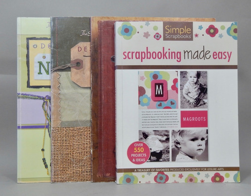 3 Libros De Scrapbooking Manuales Técnicas Ideas Inglés Aa5