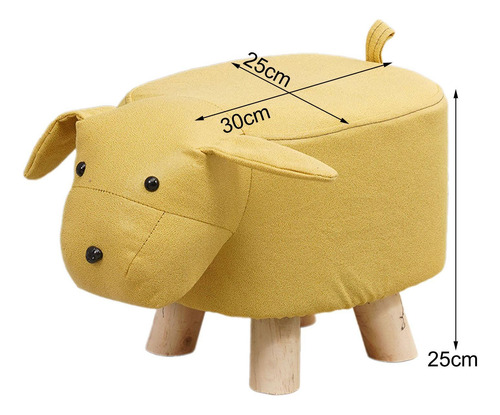 Reposapiés De Animales Para Niños, Taburete Con Forma De