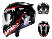 Comprar Cascos De Moto Casco Abatible Motociclista Certificado Dot Rojo Negro Talla L