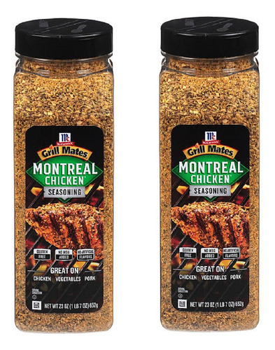 Pack 2 Sazonadores Mccormick Grill Mates Montreal Chicken 