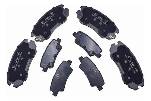 Balatas Delanteras Y Traseras Changan Cs35 2022-2024