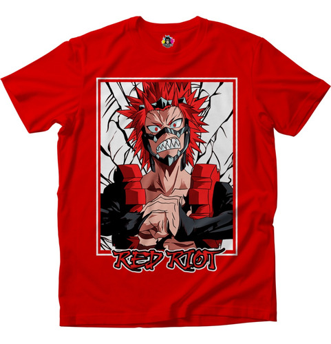 Polera Anime My Hero Academia - Red Riot