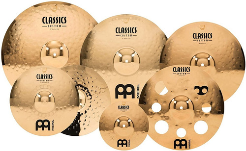 Set Platillos Meinl Classic Custom 14/16/18/20 + 2 Extras