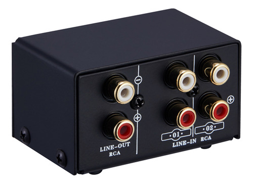 Selector Con Conector De Audio, Conmutador, Interruptor De S