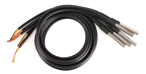 Sensor De Temperatura, 5 Unidades, Sonda De Acero Inoxidable