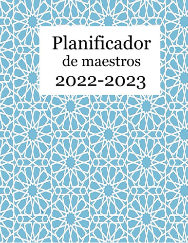 Libro: Planificador De Maestros : Organizador De Clases Mens