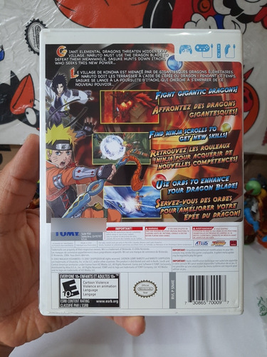 Naruto Shippuden Dragon Blade Chronicles De Wii O Wii U. (Usado)