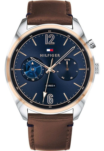 Relógio Tommy Hilfiger Masculino 1791549 Couro 44mm 50m