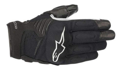 Guantes Alpinestars Faster para hombre, color negro y blanco, talla Gggg