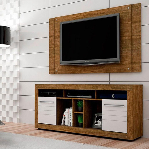 Rack Com Painel Firenze Para Tv Até 46 Polegadas Valdemoveis