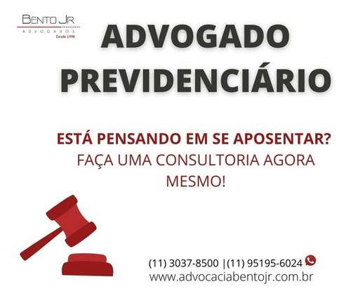 Imagem 3 de 3 de Advogado Previdenciário Inss E Regimes Próprios 11946357183