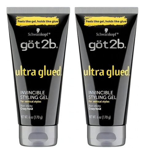 Schwarzkopf Got2b Ultra Glued Gel P/ Cabelos 170g Pack