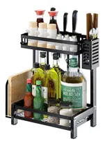 Comprar Estante Organizador Metal 2 Niveles Especias Condimentos Ax®