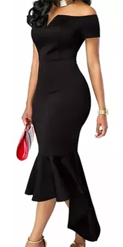 Vestido Negro De | MercadoLibre 📦