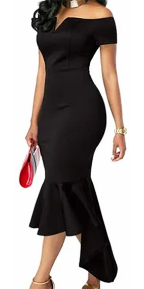 Vestido Cola De Pato Negro | MercadoLibre 📦 Vestido Cola De Pato Negro | MercadoLibre 📦